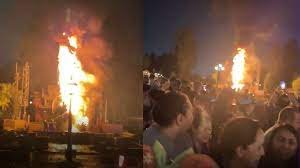 Disneyland Park Fire